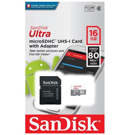 Cart O De Mem Ria Sandisk Gb Micro Sd Classe Gebecom Tecnologia