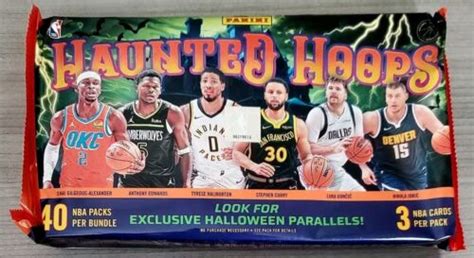 Panini Haunted Hoops Nba Basketball New Halloween Parallels