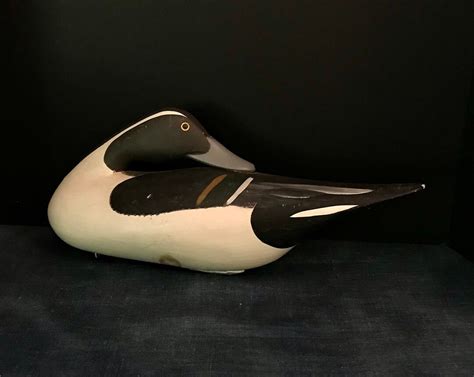 Vintage Duck Decoy, Male Preening Pintail - Etsy