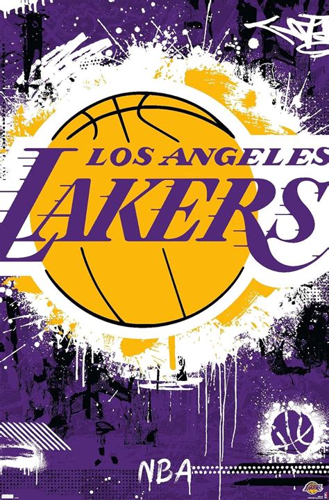 Trends International Nba Los Angeles Lakers Maximalist