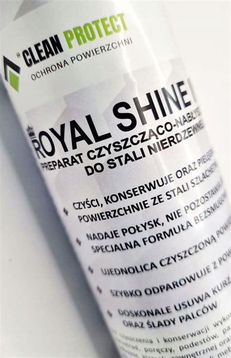 Konserwacja Stali Nierdzewnej Royal Shine Inox Ml Ochrona Naprawa