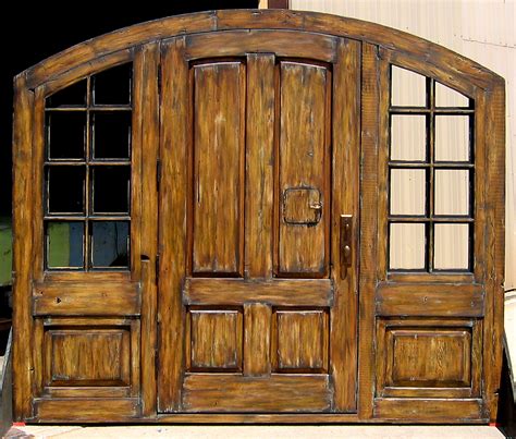 Arched Door With Sidelights La Puerta Originals Front Entry With