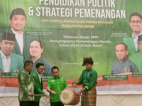 Ppp Bone Gerakkan Kader Militan Capai Target Pemilu Radar Bone