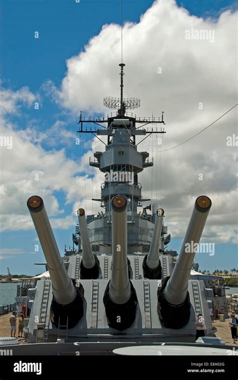 Uss Missouri Battleship Pearl Harbour Oahu Hawaii United States