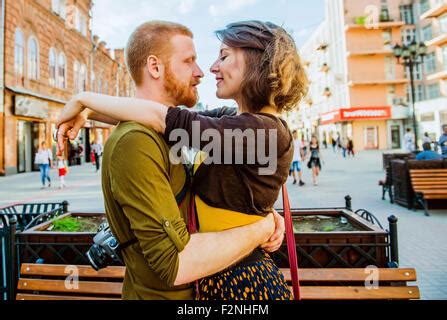Nude Couple Hugging Stock Photo Alamy