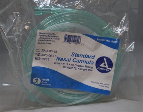 Adult Standard Nasal Cannulas 7ft Oxygen Tubing Ajs Group International