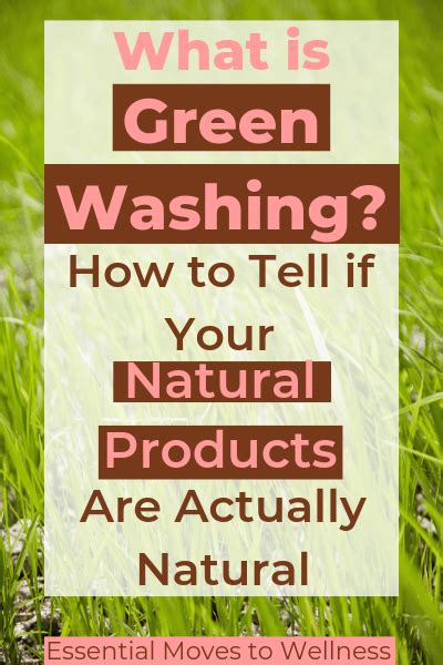 Greenwashing — How To Tell If Your Natural Products Are Actually