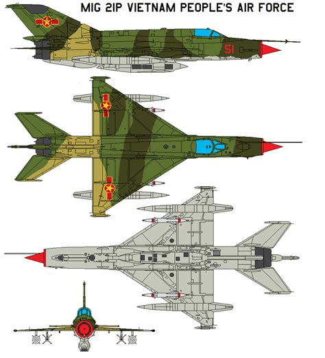 Mig 21p Vietnam By Bagera3005 On Deviantart