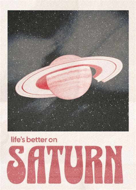 Sza Saturn Poster Red Poster For Sale By Stareyed Graphic Poster