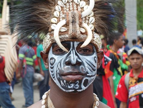 Papua New Guinea Celebration For St Anniversary Of Independence