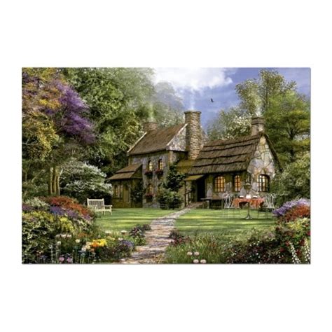 D Davison Flint Cottage Puzzle 3000 Darabos Educa EMAG Hu