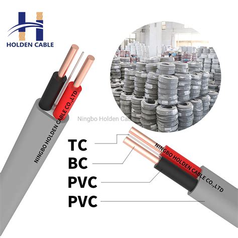 3X2 5mm2 3X1 5mm2 Electric Wiring PVC Flat Twin And Earth Wire Cables