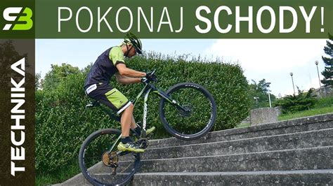 Jak zjeżdżać i wjeżdżać rowerem po schodach cz 1 Technika jazdy MTB