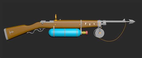 (FINISHED) Harpoon Gun — polycount