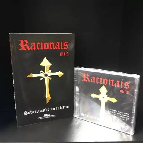 Kit Cd E Livro Racionais Mcs Sobrevivendo No Inferno Rap Nac Frete Gr Tis