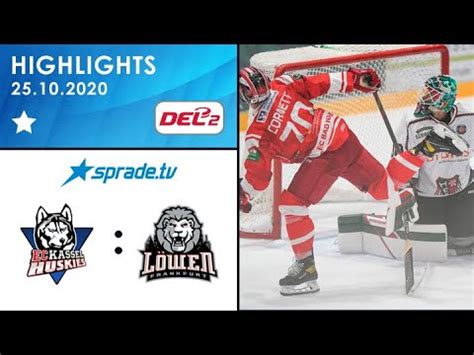 Highlights Ec Kassel Huskies Vs L Wen Frankfurt Youtube