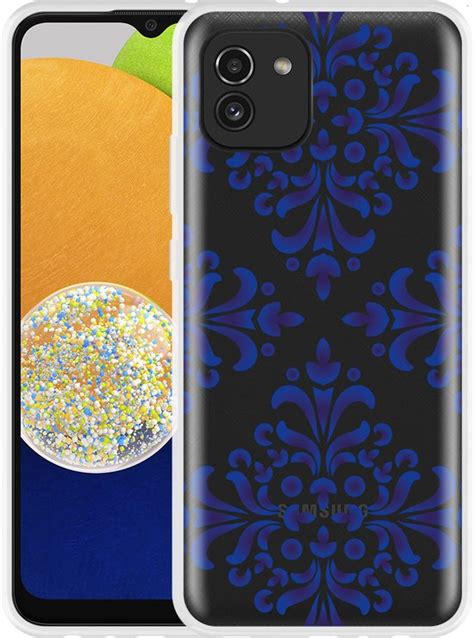 Samsung Galaxy A03 Hoesje Delfts Blauw Designed By Cazy Bol