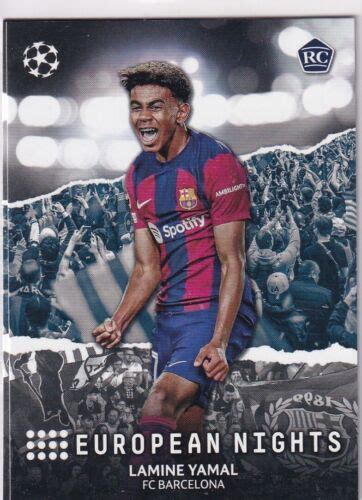 Topps CL Club Compétition 2023 24 Numéro EN 10 Lamine Yamal Rookie