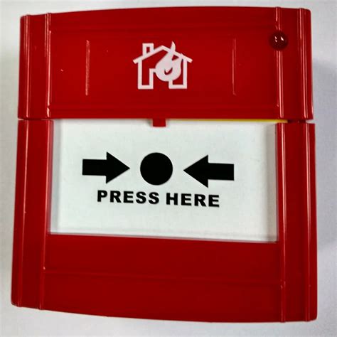 5pcs/Lot CJ SB106 2 wire Fire Alarm button Conventional Manual Call