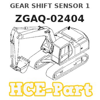 ZGAQ 02404 Hyundai HCE GEAR SHIFT SENSOR 1