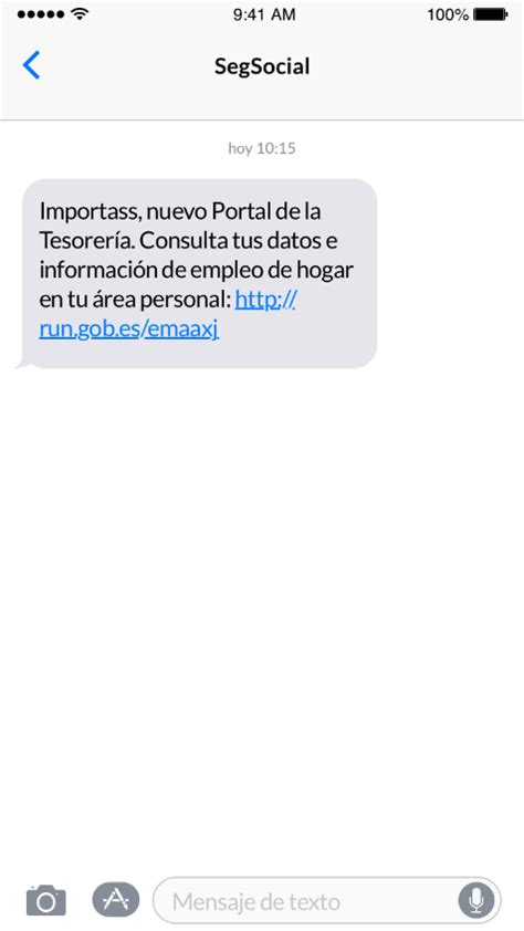 Informaci N Tgss On Twitter Si Recibes Este Sms En Tu Tel Fono