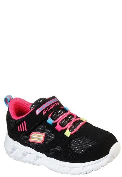 Zapatos De Niña Magna Lights Expert Level Negro Skechers Compra