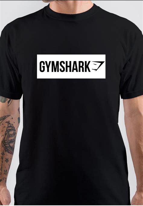 Gymshark Black T Shirt Swag Shirts