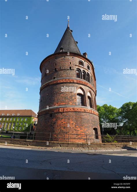 Holstentor Holsten Gate In Luebeck Stock Photo Alamy