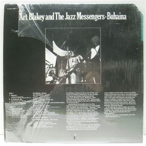 美盤 初版Limeラベル USオリジナル ART BLAKEY JAZZ MESSENGERS Buhaina 73 Prestige