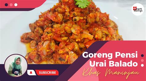 Goreng Pensi Urai Balado Kuliner Asli Tepian Danau Maninjau E035