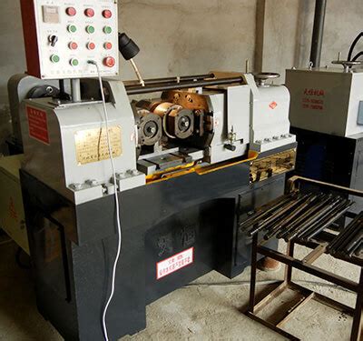 Machines For Rolling Threads Anchor Bolt Threading Machine Rebar Thread