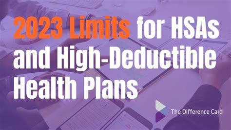 What Are The Limits For Hsas And Hdhps Learn More