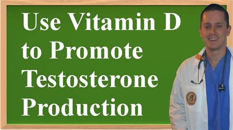 How To Use Vitamin D To Promote Testosterone Production YouTube