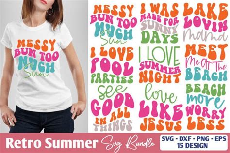 15 Retro Summer Svg Bundle Graphic By Creativemomenul022 · Creative Fabrica