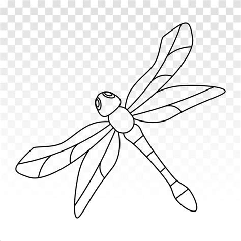 Dragonfly Outline Royalty-Free Images, Stock Photos & Pictures ...