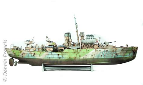 My 172nd Flower Class Corvette Scale Model Ships Scale Models Dazzle