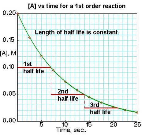 First Order Reaction Graph - IsaiabbKaufman