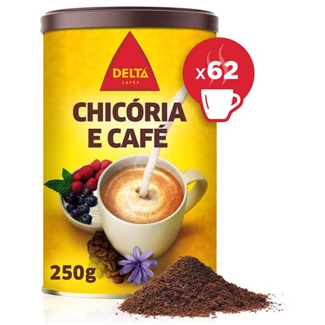 Bebida Solúvel Chicória e Café Delta emb 250 gr Continente Online