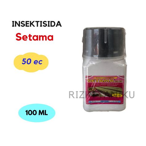 Jual Insektisida Setama 50EC 100ml Emamektin Benzoat Pengendali Hama