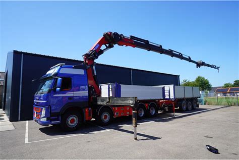 Volvo FH 540 8x4 Combi Crane Truck With Fifth Wheel HIA Autokran