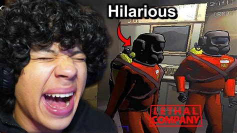 LETHAL COMPANY Is The FUNNIEST And SCARIEST Game I Ve EVER PLAYED YouTube