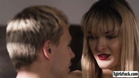 Busty Trans Tori Easton Sucks And Bareback Anal Fucks H