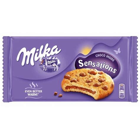 Milka Cookie Sensations Biscuiti Cu Cacao Si Cu Bucatele De Ciocolata