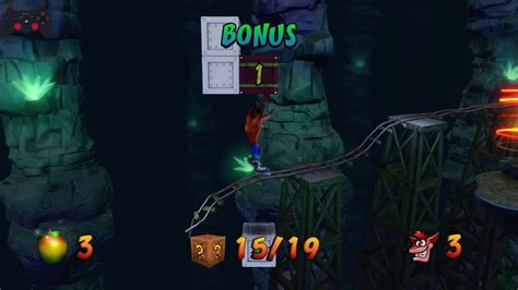 Crash Bandicoot 1 Slippery Climb Bonus Stage YouTube