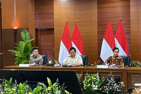 Pernyataan Lengkap Prabowo Saat Umumkan Kenaikan Ppn Persen