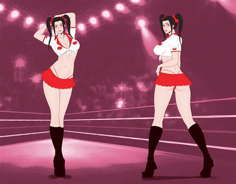 Mari Wrestling Girl 1 Rework By Nira Moli Hentai Foundry