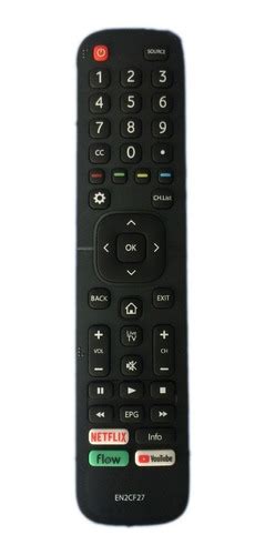 Control Remoto Original Smart Tv Hisense Bgh Noblex Jvc Web Electro