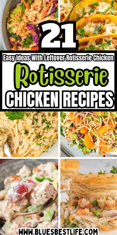 70 Leftover Rotisserie Chicken Recipes For Busy Weeknights En 2024