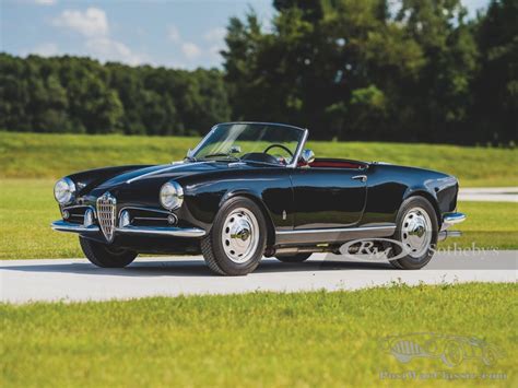 Car Alfa Romeo Giulietta Spider 1959 For Sale PostWarClassic