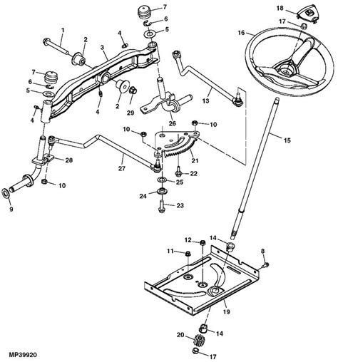 John Deere La145 Deck Parts Diagram Deere Routing La145 La17